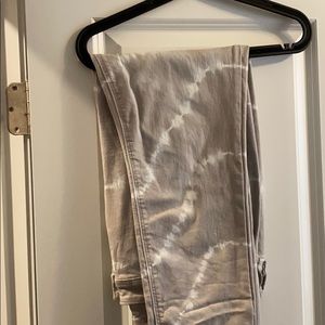 Tie dye jeans